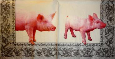 014 Pigs - 3-ply (silver) - Ihr